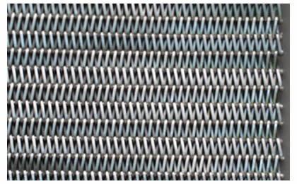 A steel radius belt with welded ends