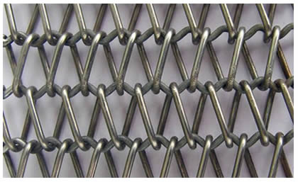 A standard type balanced weave conveyor belts